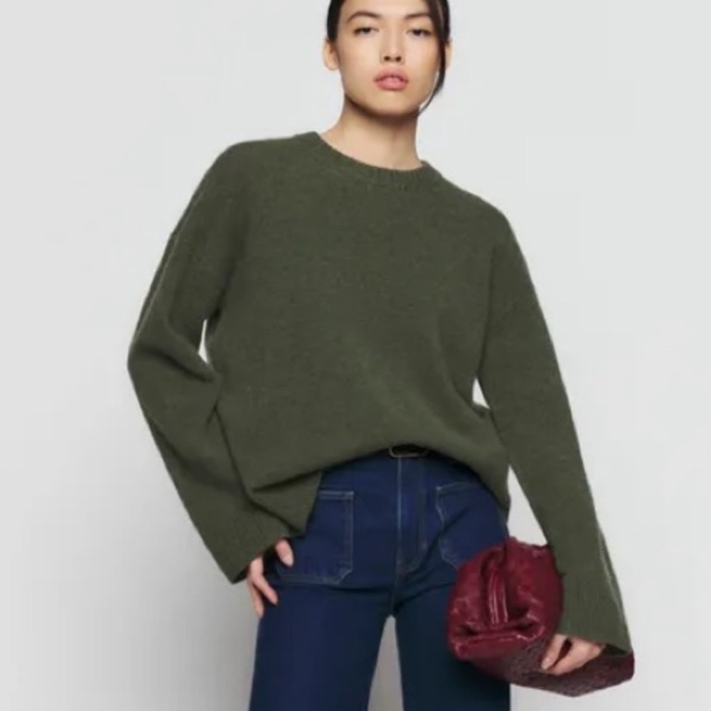 Reformation Enda Regenerative Wool Sweater
